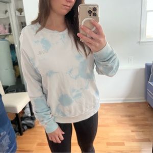 SoulCycle tie dye sweatshirt